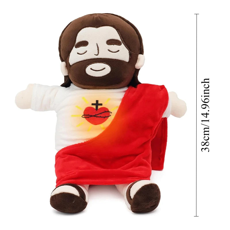 Peluche Jesús con respiración