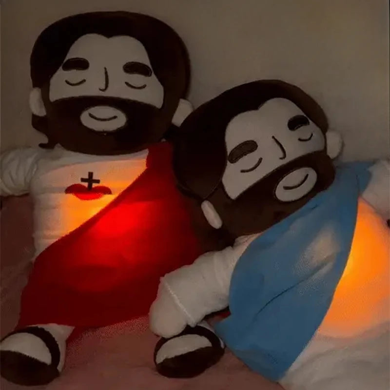 Peluche Jesús con respiración